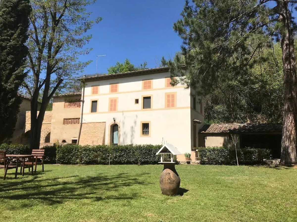Willa Casale Molin Bianco Nelle Colline Del Chianti Castellina Scalo 0*,